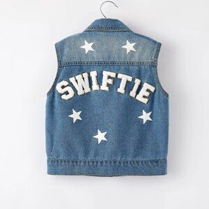 “Swiftie” Girls Denim Vest NWT